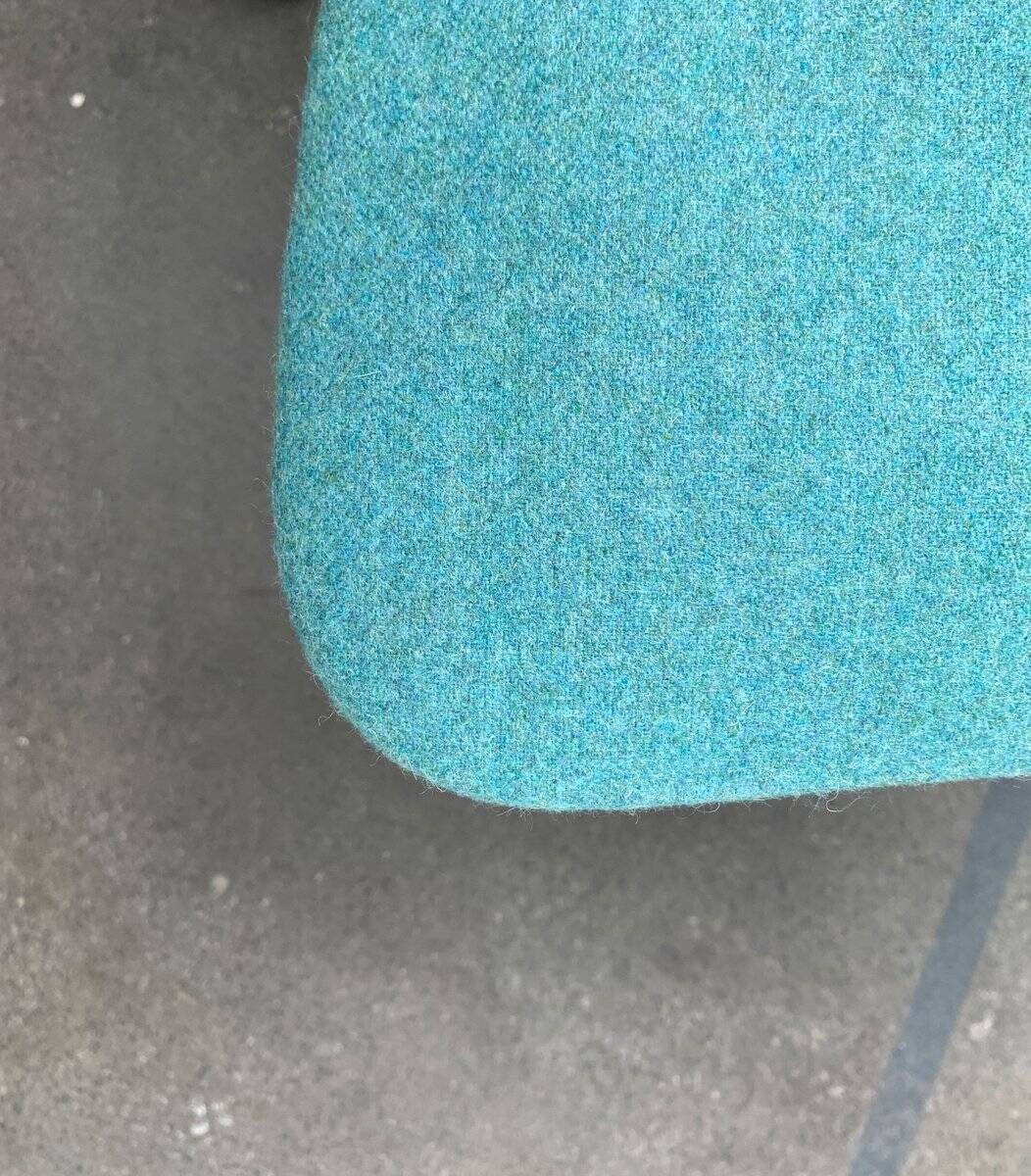 Mid-century walnut dining chairs, 1960s, set of 6.