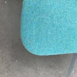 Mid-century walnut dining chairs, 1960s, set of 6.