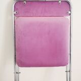 Lilac folding chair 70's
