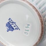 Earthenware pot petrus regout maastricht model delfts
