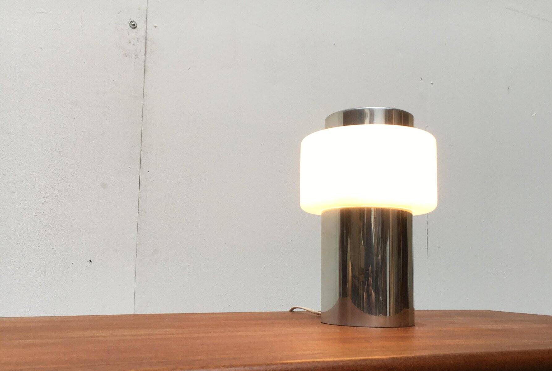 Swiss Space Age table lamp from the mid-century by Temde