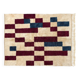 100% Moroccan wool rug, Christmas gift