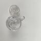 Moulded crystal mustard pot, first part of the 20th century.