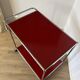 USM Haller Serving Trolley in Ruby Red