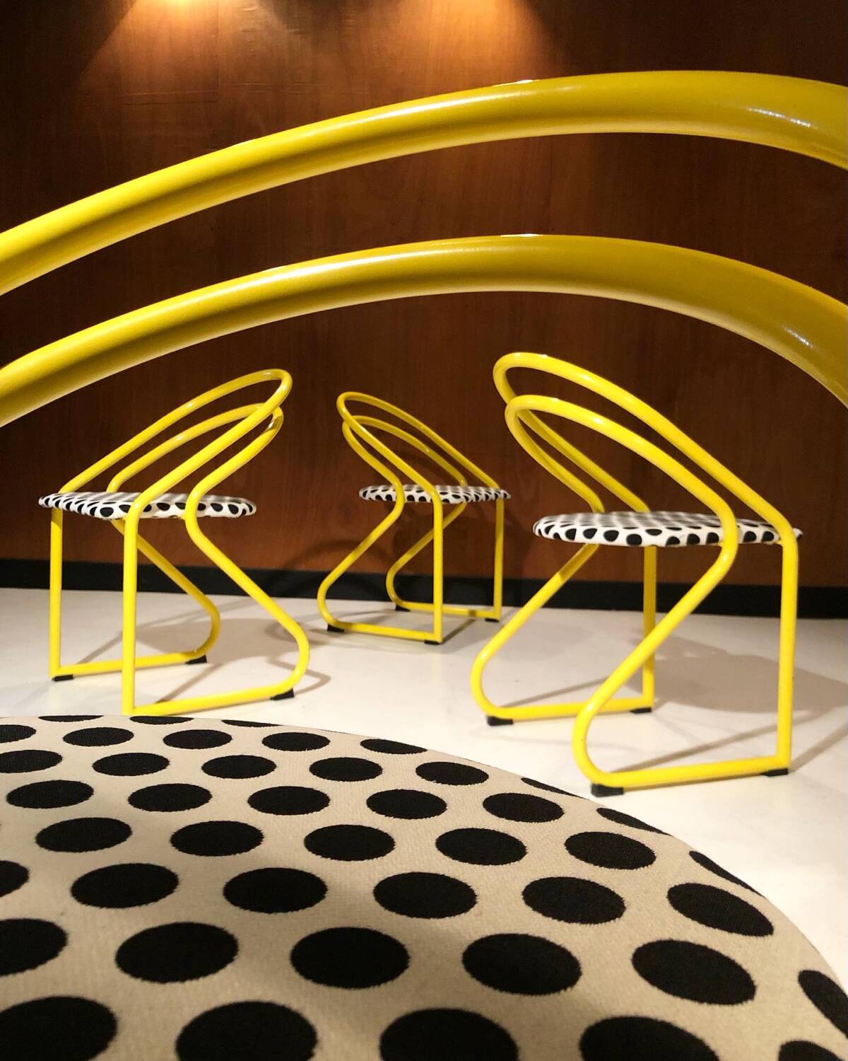 4 vintage chairs circa 1980