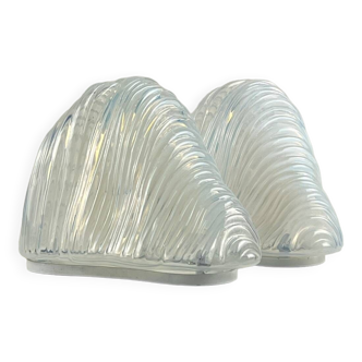 Pair of table lamp LT302 Iceberg Mazzega