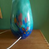 Lampe en verre soufflé soisy, essonne