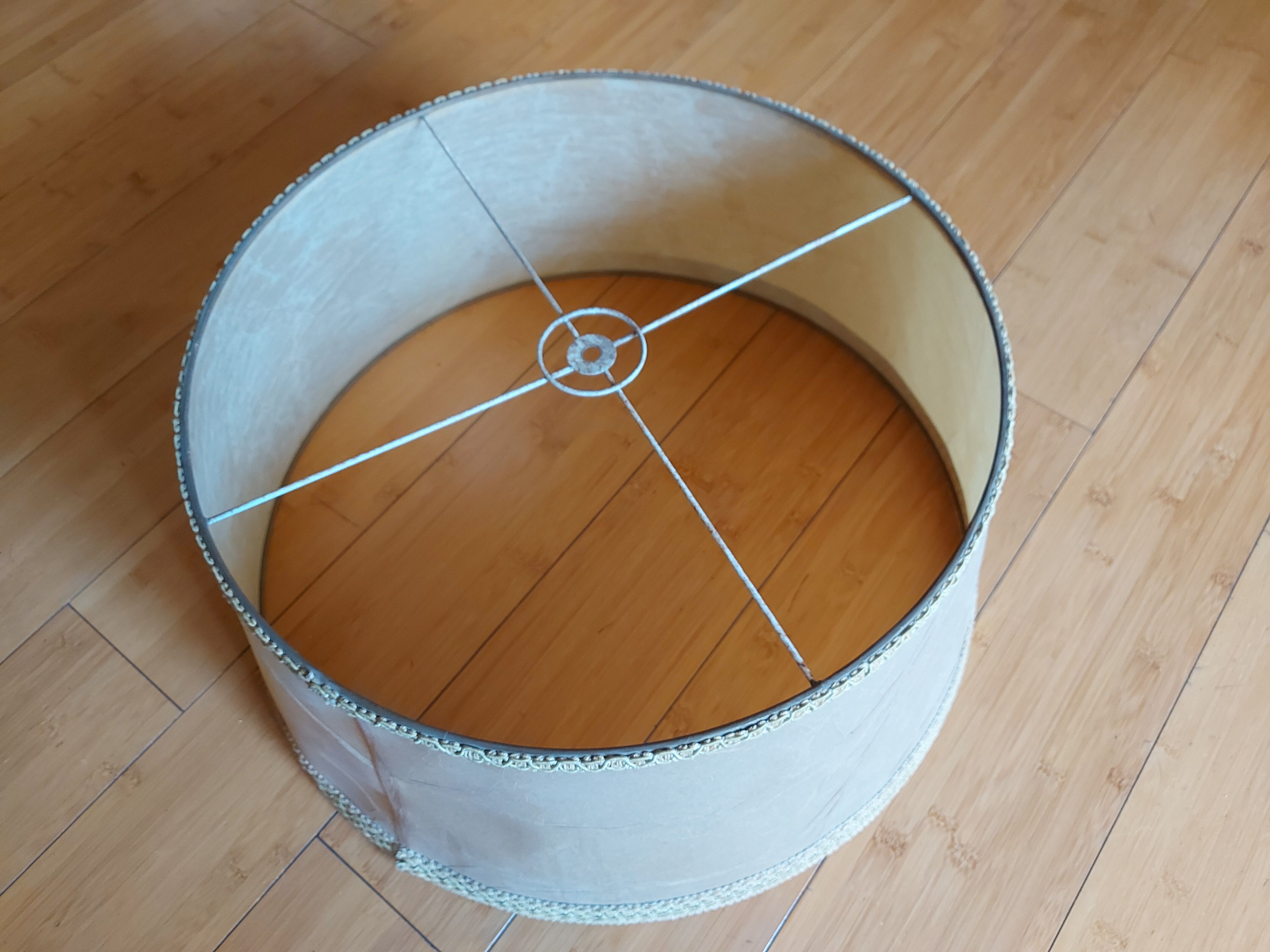 Vintage lamp lamp 3 brass lights