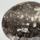 Dish in petrified wood