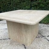 Travertine coffee table, 1970s