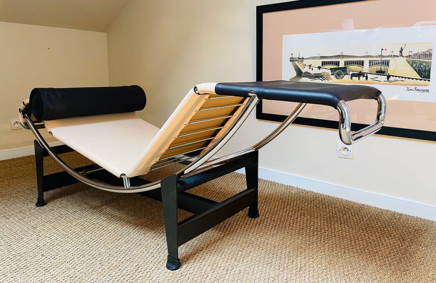 Magnifique LC4 Cassina/Vuitton en hommage à Charlotte Perriand