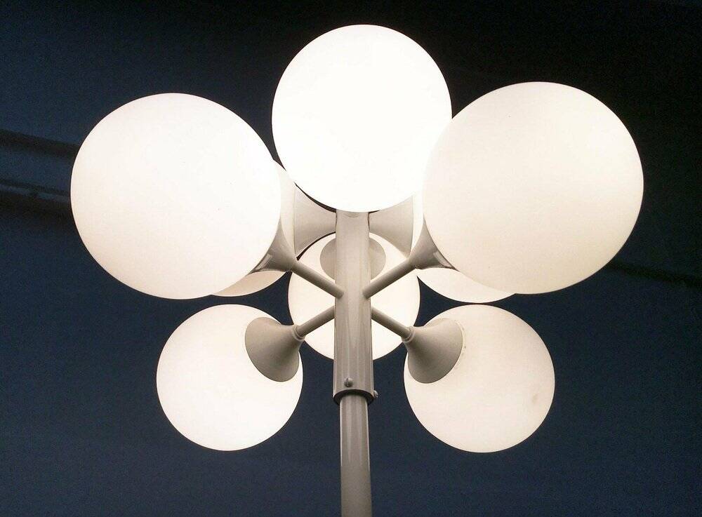 German space age Mid-Century floor lamp by Kaiser Leuchten, 1960s