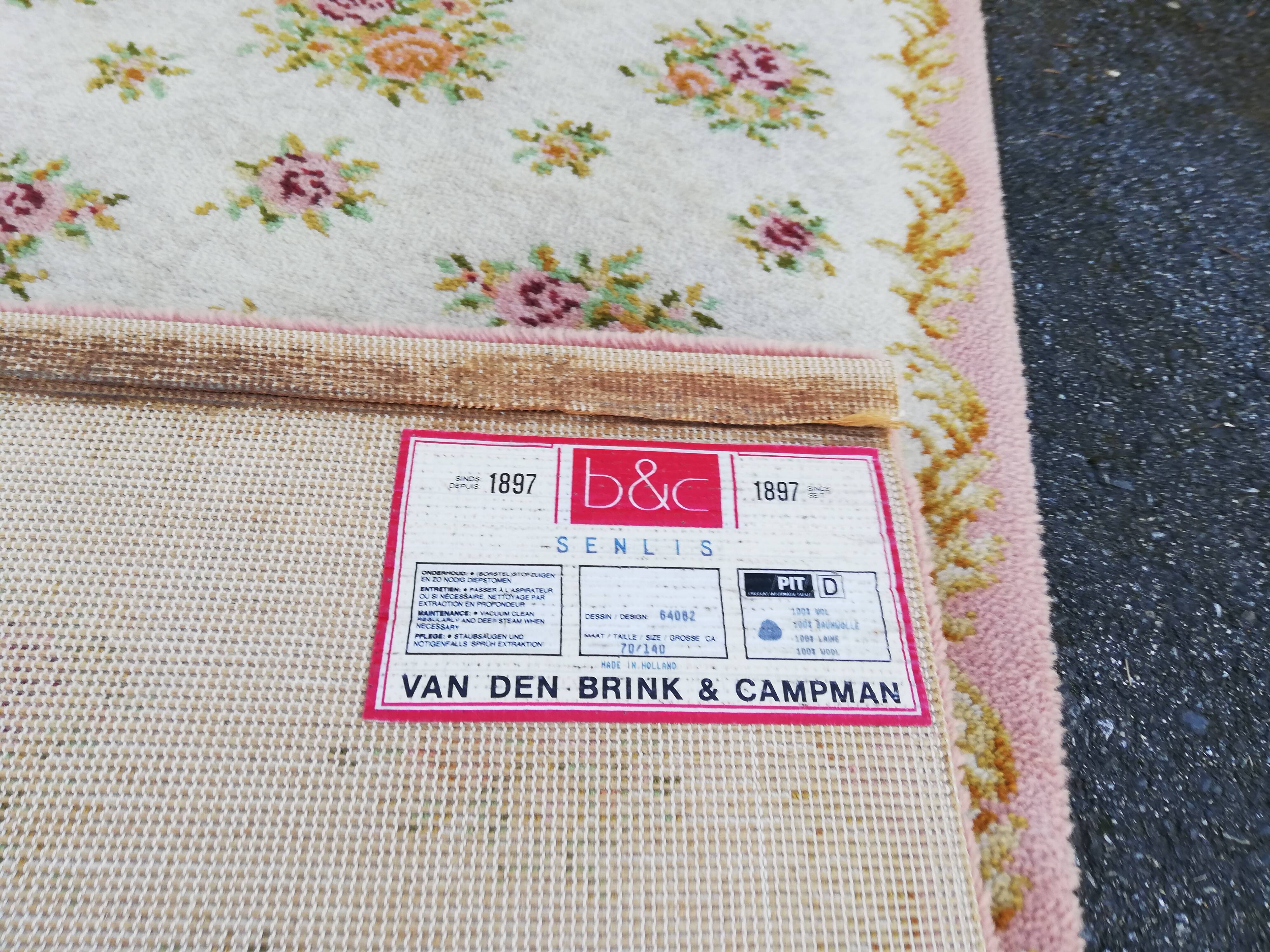 Pair of bed descent 70 X 140cm