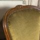 Pair of louis xv style armchairs in carved beech around 1920