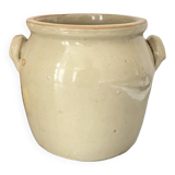 Old Digoin stoneware grease pot
