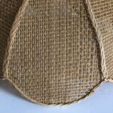 Rattan flower suspension