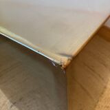 Electro-galvanised metal seat. Pharrell Williams / Vuitton parade, 2024.