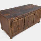 Buffet, îlot ancien en bois, vers 1850