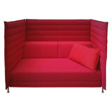 Sofa living room spoiler from the alcove collection by vitra