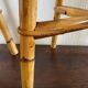 Tabourets rotin vintage
