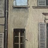 Old painting signed Raignau, early 20th century