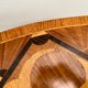 Oval coffee table imitation Galé 70s