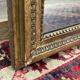 18th-century gilded wooden mirror