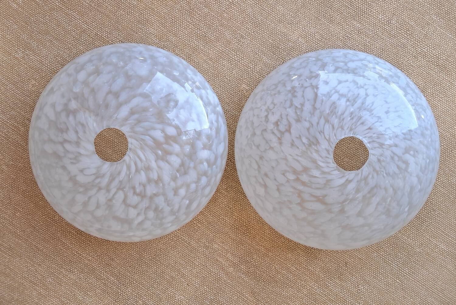 Clichy glass globe lampshade