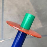 Postmodern German candlesticks by SKS, West Germany, set of 3.