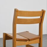 Set of four Maison Regain chairs for Les Arcs, circa 1970