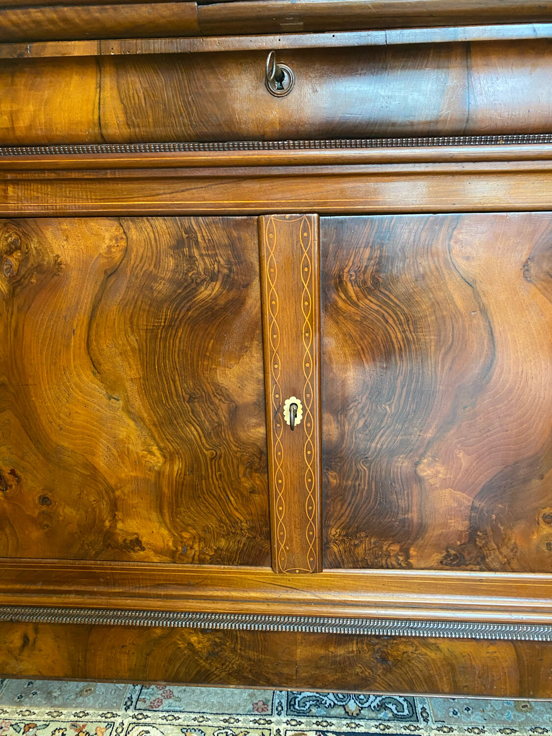 Louis Philippe mahogany sideboard