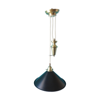 Brass suspension with elevation system France 1900