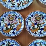 Gien peony dessert service 15 pieces