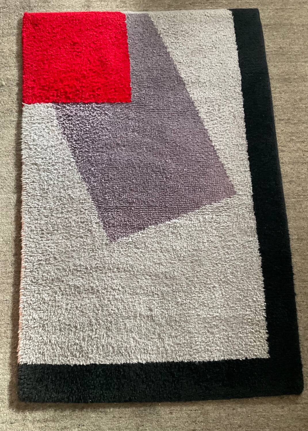 Vintage 80s wool rug 150x100