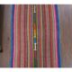 Vintage Turkish Hand-Knotted Wool Cotton Beige Kilim Runner Rug 76x198