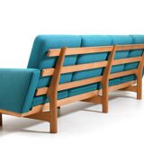 Hans J. wegner GE-236/4 Sofa Getama Denmark 1960s