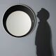 Vintage round mirror design, Italy 1960s-1970s