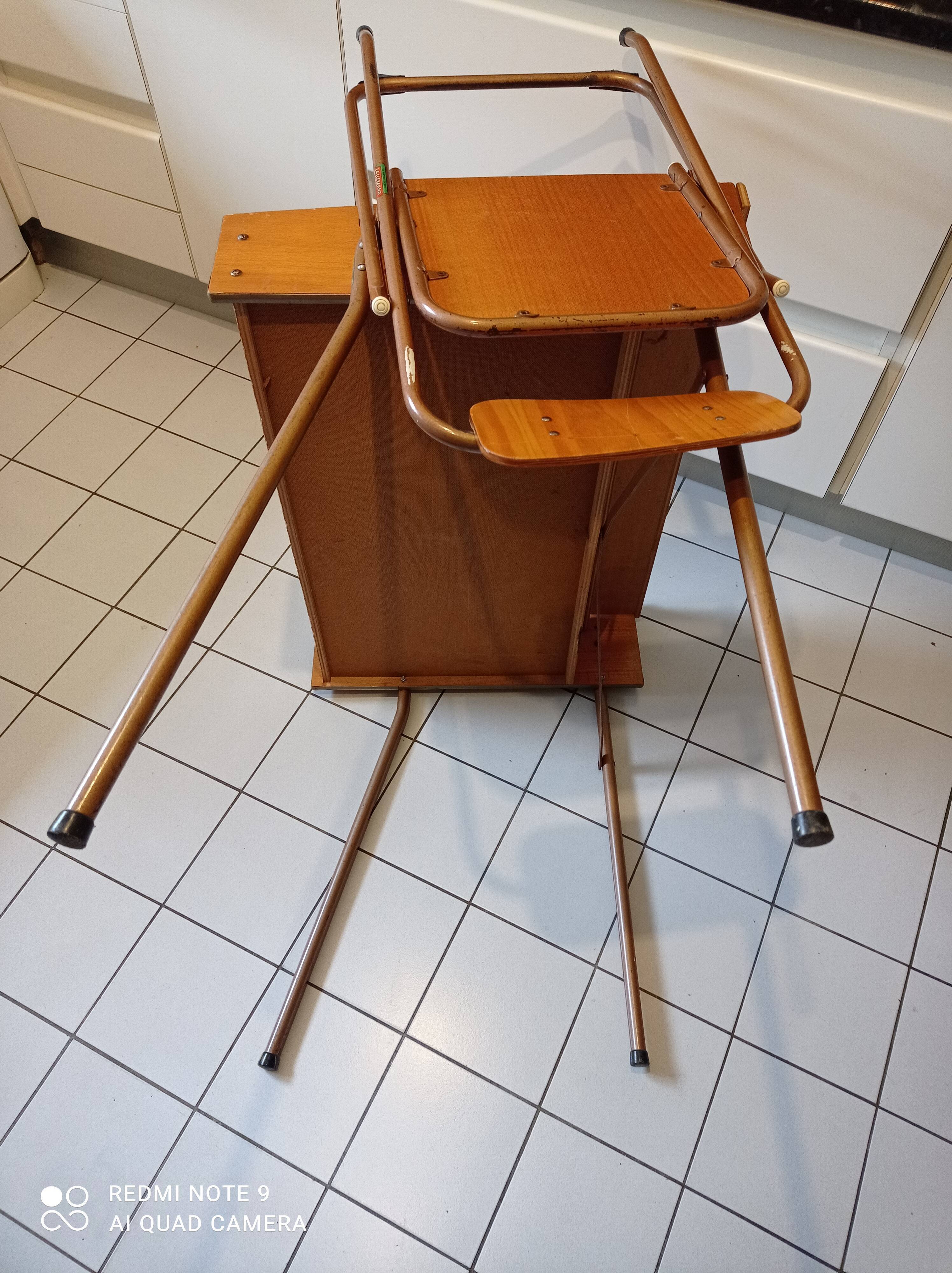 Bureau et chaise enfant vintage design lallemand