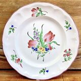 6 old Luneville flat plates, Réverbère model