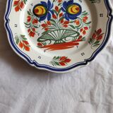 Assiette Henriot 19e