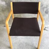 Fauteuil scandinave par Wilhelm Ritz pour Wilkhahn 1960
