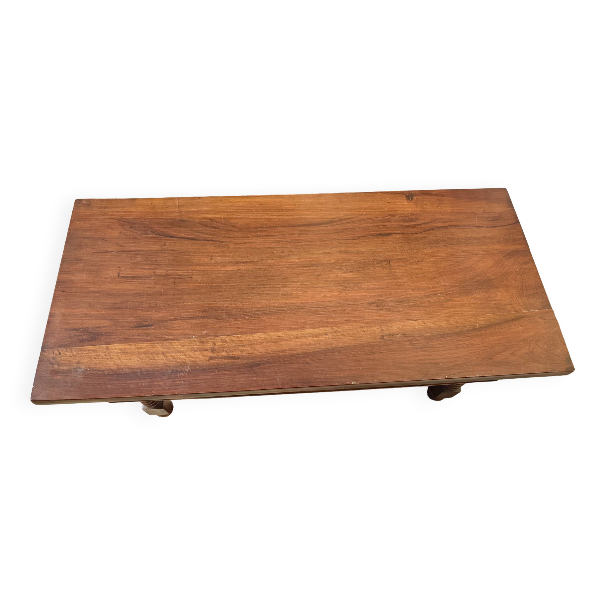 Solid walnut coffee table