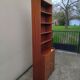 Vintage Scandinavian teak bookcase
