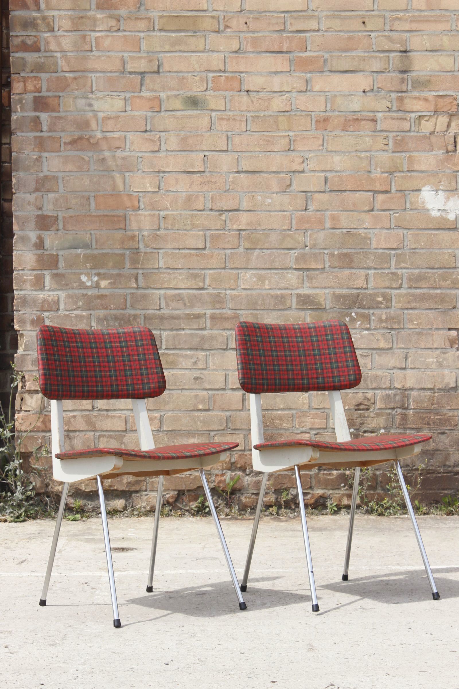 Pair of modernist chairs by Felix Diller, Germany 1950s