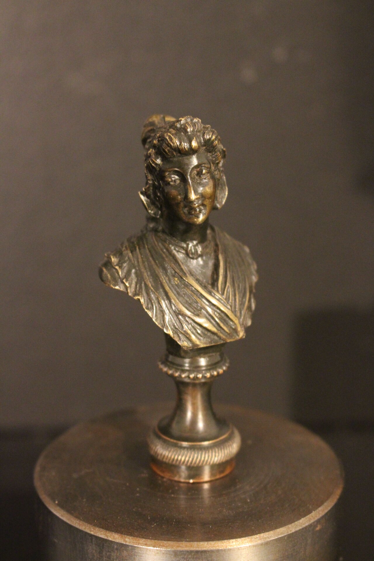 Cachet de cire buste de femme
