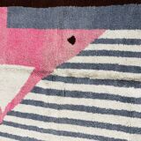 Handmade artisanal Berber rug 2.5x1.5 m