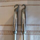 Vintage aluminum skimmer and ladle