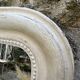 Antique Louis Philippe trumeau mirror 167x102