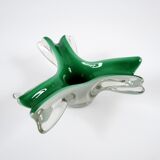 Sommerso Murano glass bowl, 1960s