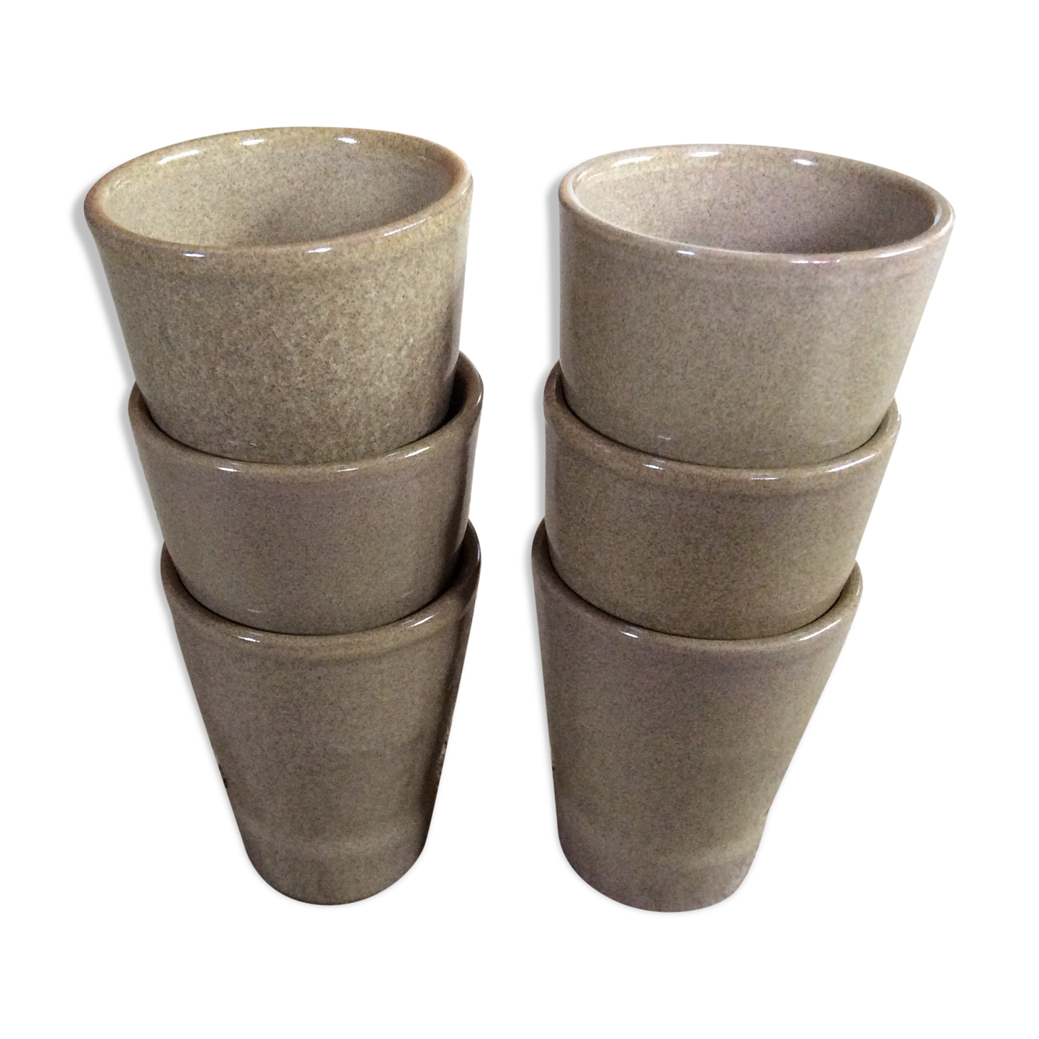 Series of 6 cups